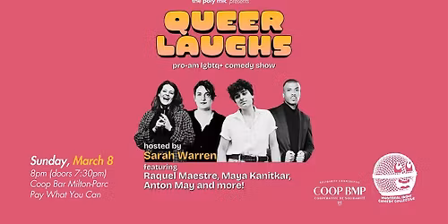 Queer Laughs -  lgbtq+ comedy show