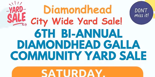 Diamondhead\u2019s Galla Community Yard Sale