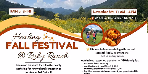 Fall Festival & Healing Day