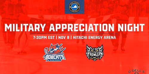 MILITARY APPRECIATION NIGHT vs Port Huron Prowlers