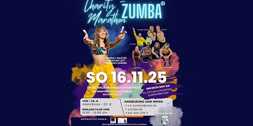 Charity Zumba Marathon mit Diandra Sarina
