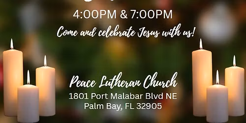 Christmas Eve Candlelight Services