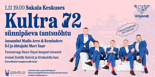 Kultra 72 s\u00fcnnip\u00e4eva tantsu\u00f5htu