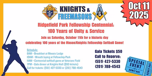 Ridgefield Park Fellowship Centennial: 100 Years of Unity & Service