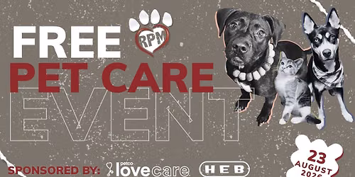 Free Pet Care Day at RPM