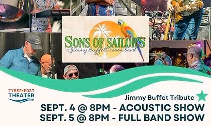 Sons of Sailors: A Jimmy Buffett Tribute 2026 (Full Band Show)