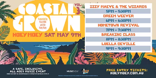 \ud83c\udf34 COASTAL GROWN VOL. 3 \u2013 BACK AT THE HOEY \ud83c\udf34