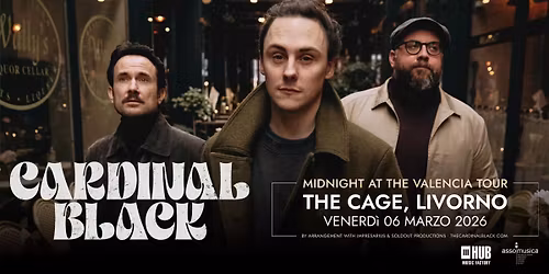 Cardinal Black - The Cage, Livorno