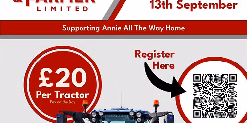 Edwards&Farmer Ltd Charity Tractor run In aid of Midlands Air Ambulance and Horatio's garden — Edwards & Farmer Ltd
