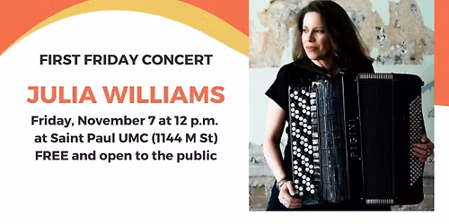 Julia Williams - First Friday Concert