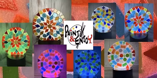 Paint and Enjoy \u201cMosaic Night Lamp\u201d at Lavender Acres Tasting Room