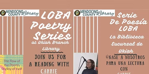 LOBA Poetry Series Featuring Carrie Hunter