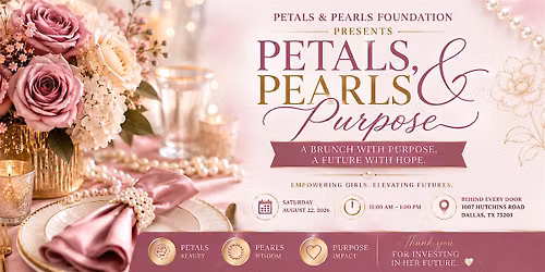 Petals, Pearls and Purpose