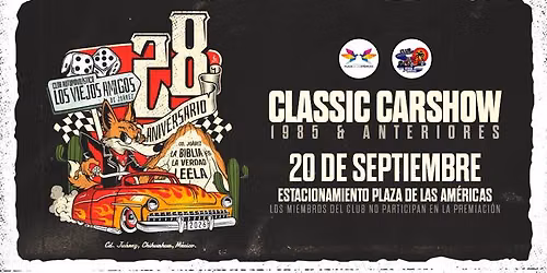 28Th ANNIVERSARY CLASSIC CAR SHOW 