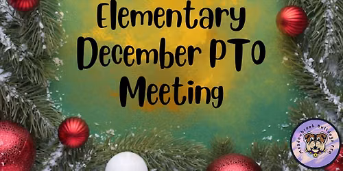 Meadowbrook PTO Meeting (December)