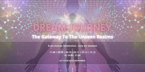 Dream Journey 2nd edition In-person & Online initiation (In-person FULLY BOOKED - waitinglist)