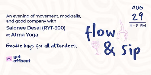 Flow & Sip- An Evening of Movement + Mocktails