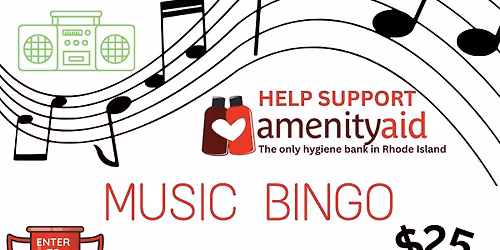 The Greenwich Bay Women's Club is hosting Music Bingo!!