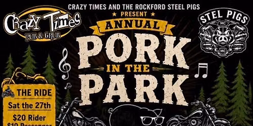 Pork in the Park; Crazy Times' 20th Summer Party!