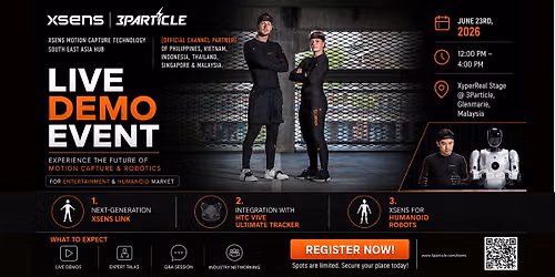 Xsens Live Demo Event 2026: Motion Capture