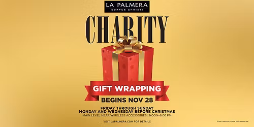 Charity Gift Wrapping with CASA of the Coastal Bend