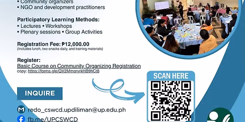 Basic Course on Community Organizing 2026