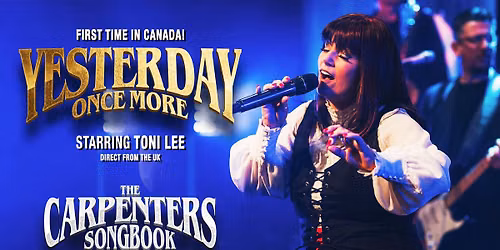 YESTERDAY ONCE MORE - THE CARPENTERS SONGBOOK