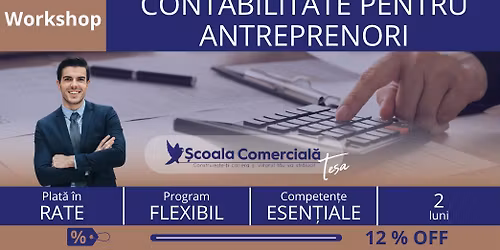 Workshop Contabilitate pentru Antreprenori - ONLINE