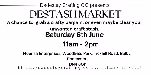 Dadesley Crafting CIC Craft Destash Market