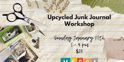 Upcycled Junk Journal Workshop