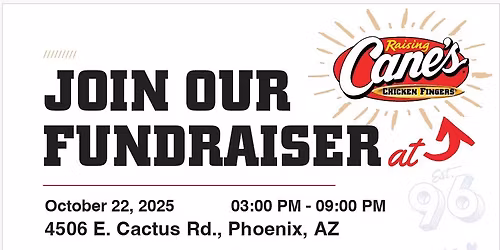 Raising Cane's Fundraiser Night