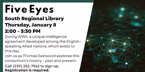 Five Eyes WWII at South Regional Library
