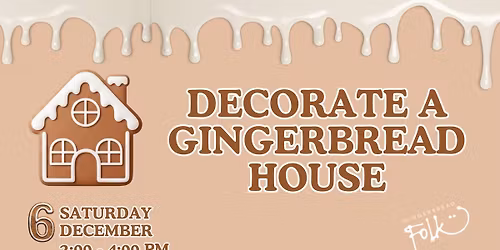 Decorate your own Gingerbread House