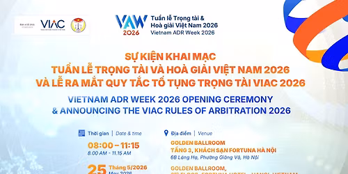 VAW 2026 | S\u1ef1 ki\u1ec7n Khai m\u1ea1c VAW 2026 v\u00e0 L\u1ec5 ra m\u1eaft Quy t\u1eafc T\u1ed1 t\u1ee5ng Tr\u1ecdng t\u00e0i VIAC 2026