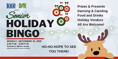 Senior Holiday Bingo