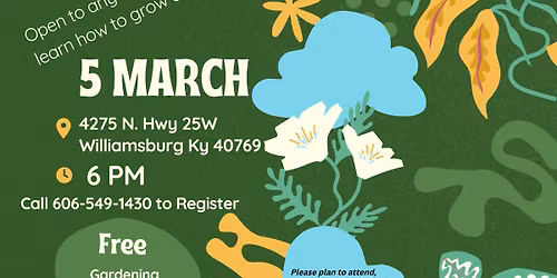 Basic Gardening Workshop