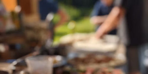 Pizza in the Garden
