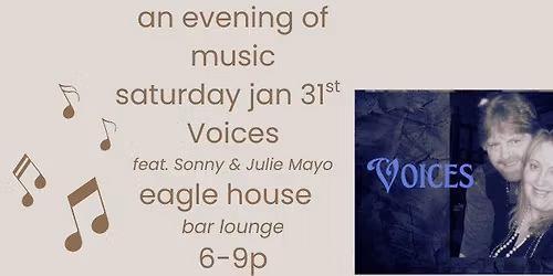 an evening of music with sonny & julie