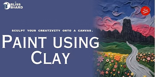 Painting using clay