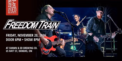 Freedom Train Live in Concert at The SHED