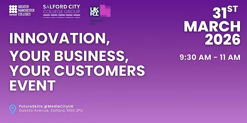 Innovation, Your Business, Your Customers Event