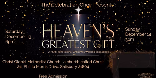 Christmas Musical- Heaven's Greatest Gift