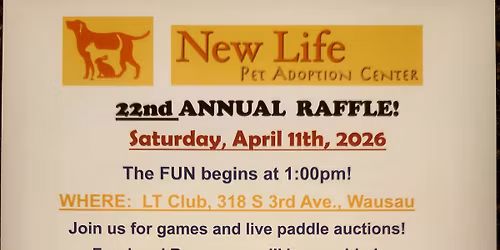 22nd Annual New Life Spring Raffle