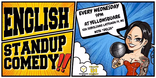 YellowdiComedy - Expat Comedy Night in ENGLISH - Free Entry