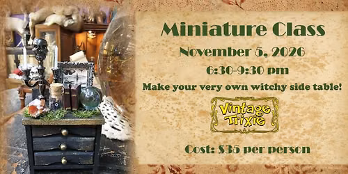 Miniature Class - Side Table