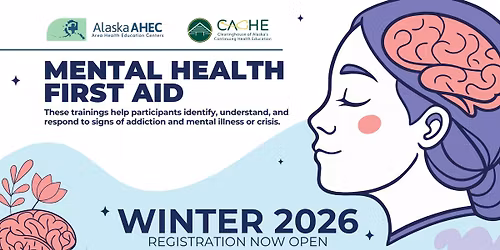 Older Adult Mental Health First Aid Training - Mar 23, 2026 - (In-Person)