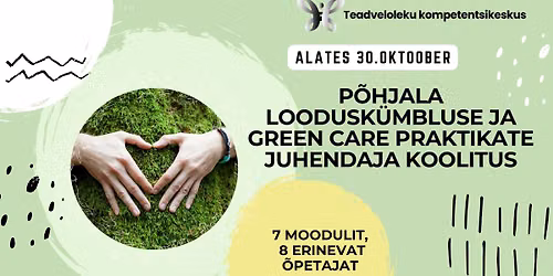 P\u00f5hjala loodusk\u00fcmbluse ja Green Care praktikate juhendaja koolitus 2026\/2027