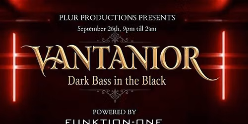 VANTANIOR - Dark Bass in the Black