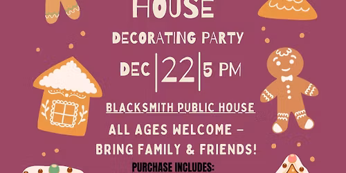 Gingerbread House Decorating Party