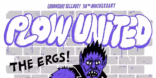 Plow United w\/ The Ergs!, Chris Gethard, & Crossed Keys at the First Unitarian Church